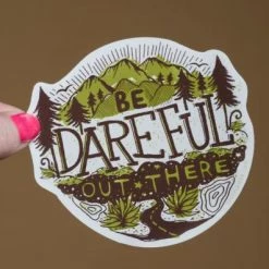 Soul Flower Be Dareful Out There Sticker