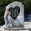 Roman, Inc. Angel Gifts Always Remembered Forever Loved ~ Memorial Wind Chime Angel Garden Statue 2 Roman, Inc. Angel Gifts Always Remembered Forever Loved ~ Memorial Wind Chime Angel Garden Statue