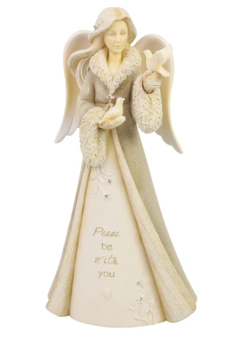 Enesco Peace Be With You Angel Foundations Collection Angel Gifts 3 Enesco Peace Be With You Angel Foundations Collection Angel Gifts