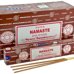 Om Imports Satya Namaste 15gms Incense Sticks Metaphysical & Divination Gifts