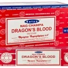 Om Imports Satya Dragon's Blood 15gms Incense Sticks Metaphysical & Divination Gifts