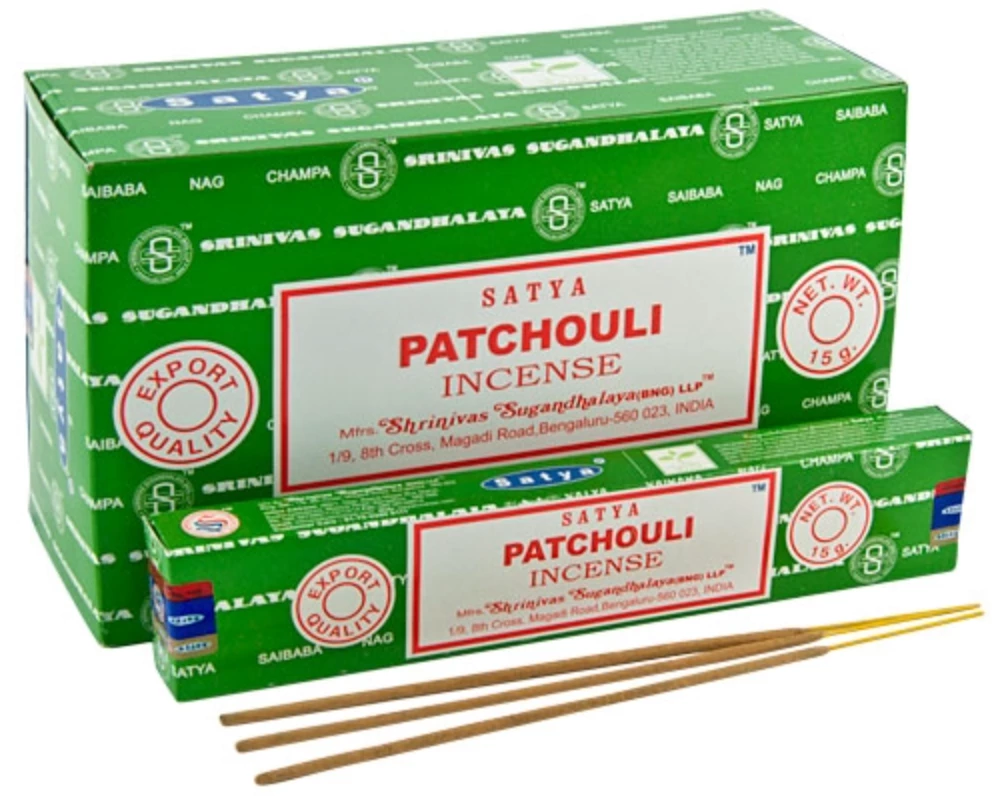 Om Imports Satya Patchouli 15gms Incense Sticks 3 Om Imports Satya Patchouli 15gms Incense Sticks