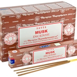 Om Imports Satya Musk 15gms Incense Sticks