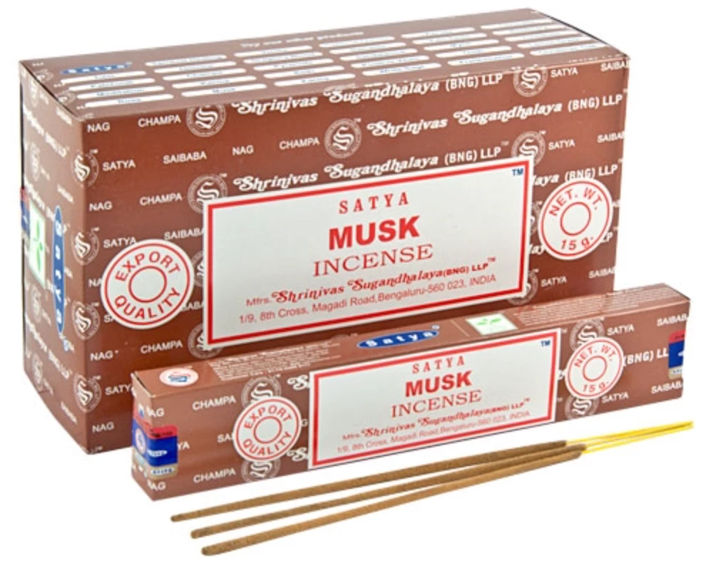 Om Imports Satya Musk 15gms Incense Sticks 3 Om Imports Satya Musk 15gms Incense Sticks
