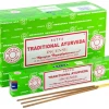 Om Imports Satya Traditional Ayurveda 15gms Incense Sticks
