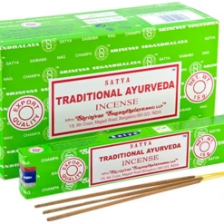 Om Imports Satya Traditional Ayurveda 15gms Incense Sticks