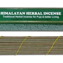 Om Imports Metaphysical & Divination Gifts Himalayan Herbal Tibetan Incense 40 Sticks - 10.5"L
