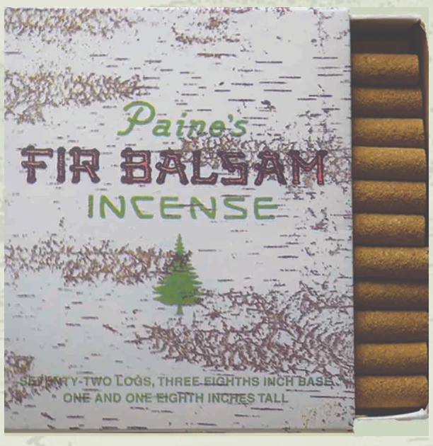 Paine's Incense Balsam Fir & Cabin Gifts Paine's Balsam Logs Refills 3 Paine's Incense Balsam Fir & Cabin Gifts Paine's Balsam Logs Refills