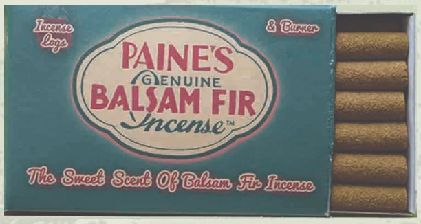 Paine's Incense 50 Balsam Incense Logs And Holder 3 Paine's Incense 50 Balsam Incense Logs And Holder