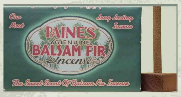 Paine's Incense Large Size Balsam Incense Logs And Holder By Paine's 3 Paine's Incense Large Size Balsam Incense Logs And Holder By Paine's