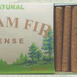 Paine's Incense Balsam Fir Incense Logs And Holder All Natural