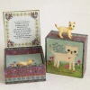 Natural Life Lucky Little Kitty ~ Lucky Charm Box Gift Set