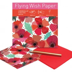 POPPIES Mini Flying Wish Paper Kit