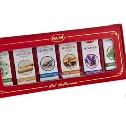 Om Imports HEM Mystic Assorted Aroma Oil Gift Set (10ml - 1/3 Fl. Oz) Metaphysical & Divination Gifts