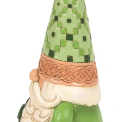 Enesco Irish Gnome With Shamrock By Jim Shore Heartwood Creek Fairies & Gnomes