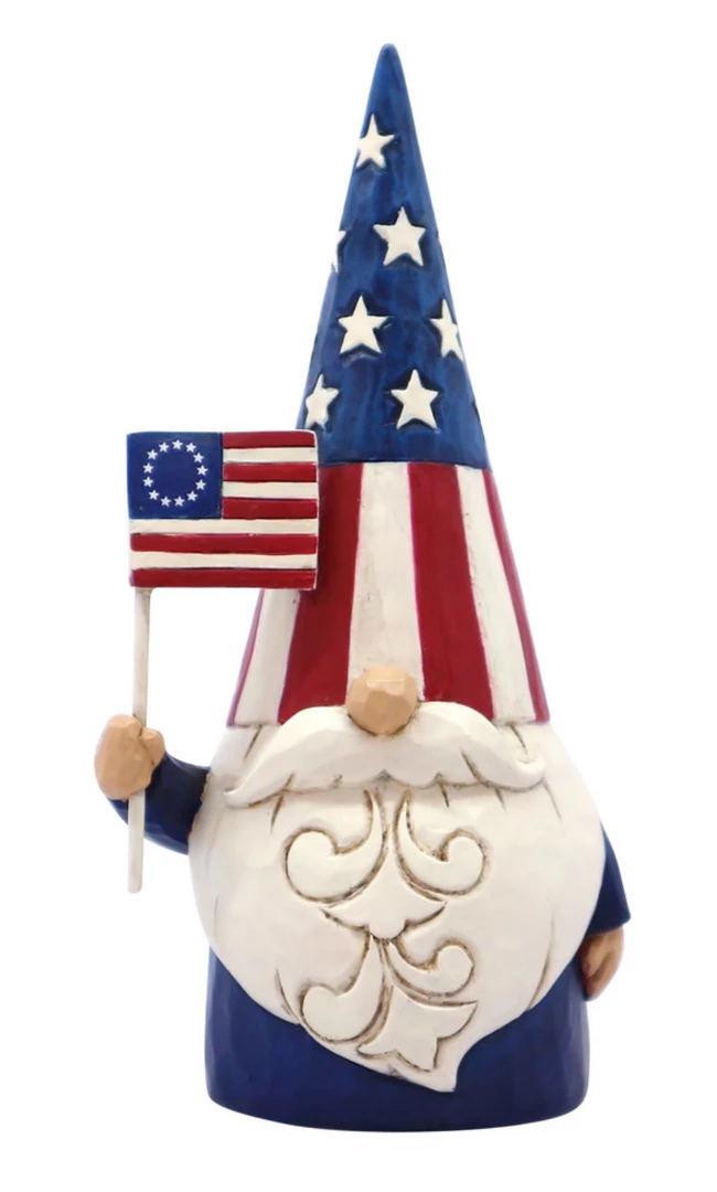 Enesco American Gnome By Jim Shore Heartwood Creek 3 Enesco American Gnome By Jim Shore Heartwood Creek