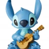 Enesco Stitch W/ Guitar Mini Figure - Disney Showcase