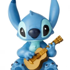 Enesco Stitch W/ Guitar Mini Figure - Disney Showcase