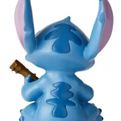 Enesco Stitch W/ Guitar Mini Figure - Disney Showcase