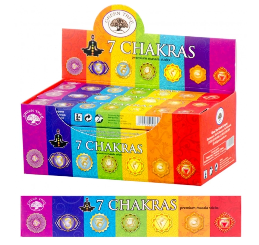 Kheops International Green Tree Incense 15 Gr - 7 Chakras Incense & Accessories 3 Kheops International Green Tree Incense 15 Gr - 7 Chakras Incense & Accessories