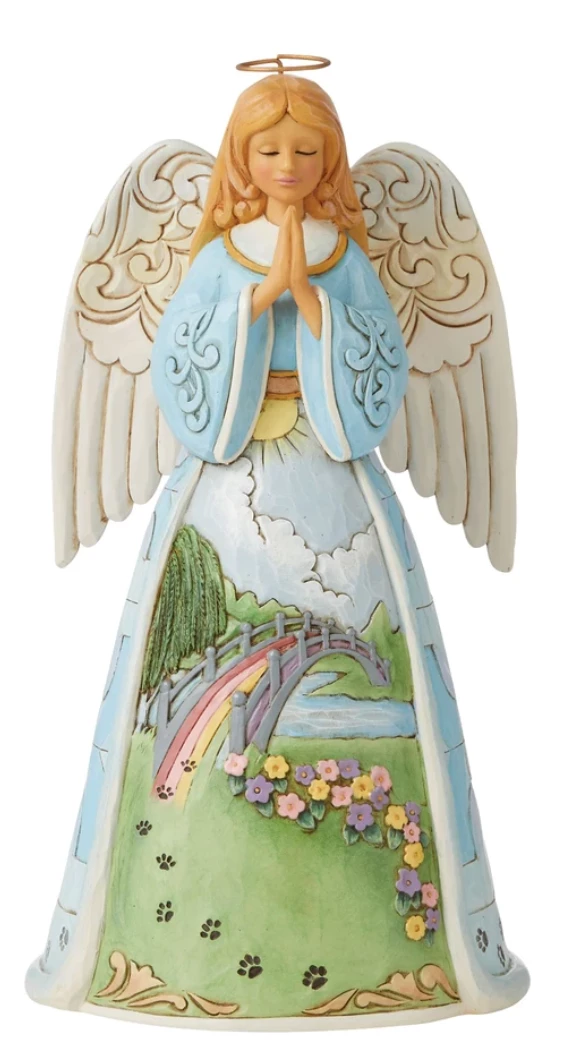 Enesco Angel Gifts Rainbow Bridge Angel Figurine From Jim Shore Heartwood Creek 3 Enesco Angel Gifts Rainbow Bridge Angel Figurine From Jim Shore Heartwood Creek