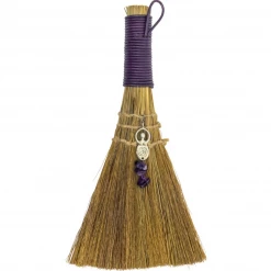 Kheops International Altar Wicca Broom - Goddess W/ Amethyst