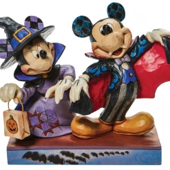 Enesco Minnie Witch Vampire Mickey By Jim Shore Disney Traditions