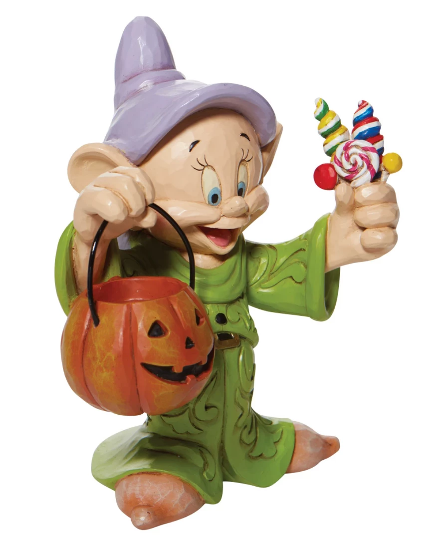 Enesco Dopey Halloween With Pumpkin By Jim Shore Disney Traditions 6 Enesco Dopey Halloween With Pumpkin By Jim Shore Disney Traditions