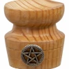 Kheops International Wood Sphere Stand With Pentacle Pedestal 2 Kheops International Wood Sphere Stand With Pentacle Pedestal