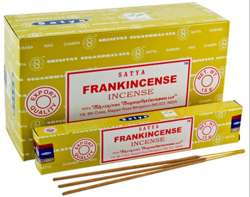 Kheops International Incense & Accessories Satya Frankincense 15 Grams Incense Sticks 3 Kheops International Incense & Accessories Satya Frankincense 15 Grams Incense Sticks