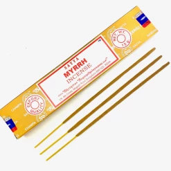 Om Imports Satya Myrrh 15gms Incense Sticks