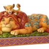 Enesco Simba & Mufasa The Lion King By Jim Shore Disney Traditions