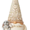 Enesco Woodland Gnome Holding Bunny Statue By Jim Shore Heartwood Creek