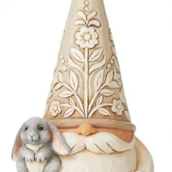 Enesco Woodland Gnome Holding Bunny Statue By Jim Shore Heartwood Creek