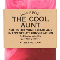 Whiskey River Soap Co Soap For The Cool Aunt ~ Smells Like Wine Breath And Inappropriate Conversation