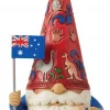 Enesco Australian Gnome By Jim Shore Heartwood Creek Fairies & Gnomes