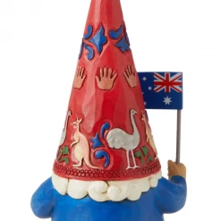 Enesco Australian Gnome By Jim Shore Heartwood Creek Fairies & Gnomes