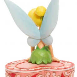 Enesco Tinkerbell Sitting On Heart By Jim Shore Disney Traditions