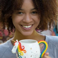 Natural Life Unicorns Unicorn Folk Art Mug 7 Natural Life Unicorns Unicorn Folk Art Mug