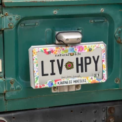Natural Life Kindness Matters License Plate Frame
