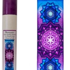 Kheops International High Quality French Crepe Poly Banner - Flower Of Life New Arrivals!