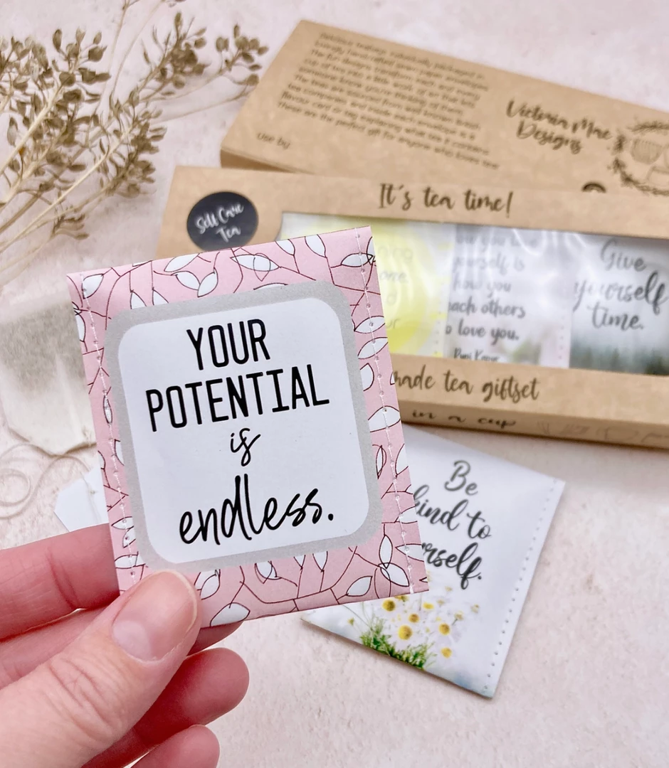 Faire Care Package: The Self Care Tea Giftset - English Breakfast Tea New Arrivals! 3 Faire Care Package: The Self Care Tea Giftset - English Breakfast Tea New Arrivals!