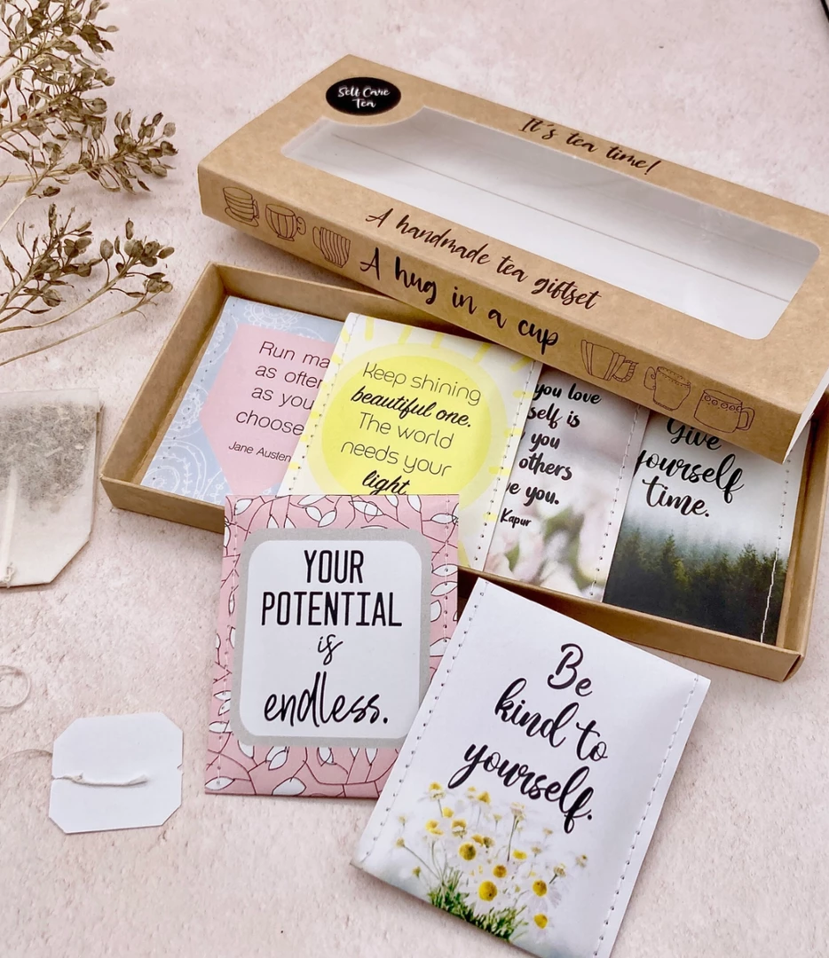 Faire Care Package: The Self Care Tea Giftset - English Breakfast Tea New Arrivals! 4 Faire Care Package: The Self Care Tea Giftset - English Breakfast Tea New Arrivals!