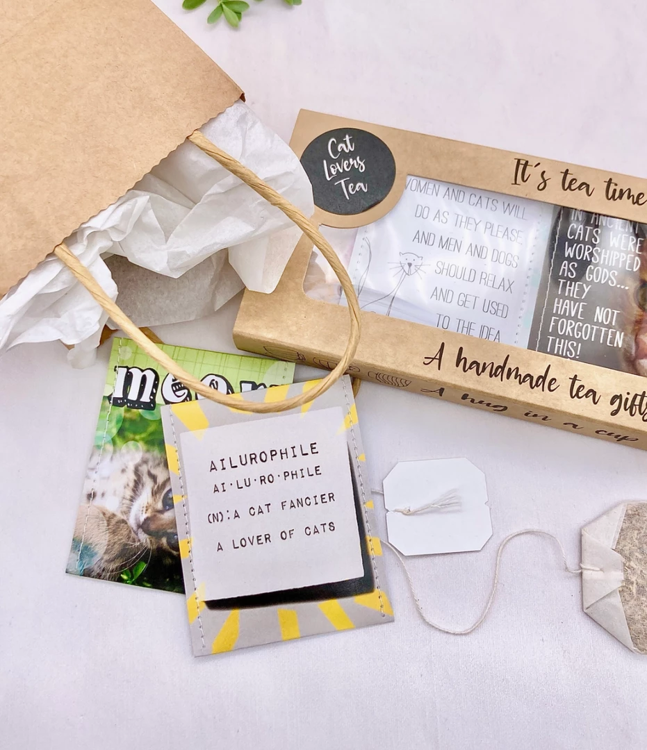 Faire New Arrivals! Cat Lovers Tea Gift Set - Mixed Tea Flavours 5 Faire New Arrivals! Cat Lovers Tea Gift Set - Mixed Tea Flavours
