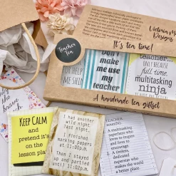 Faire New Arrivals! Teacher Gift: Tea Giftset For An Amazing Teacher- Mixed Tea Flavours