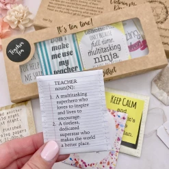 Faire New Arrivals! Teacher Gift: Tea Giftset For An Amazing Teacher- Mixed Tea Flavours