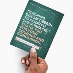 Faire New Arrivals! Scratch The Surface Teacher Scratch-off Card 9 Faire New Arrivals! Scratch The Surface Teacher Scratch-off Card