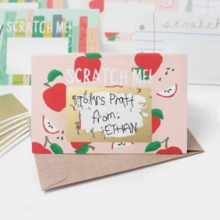 Faire New Arrivals! Scratch-off Mini Notes Set - Teacher