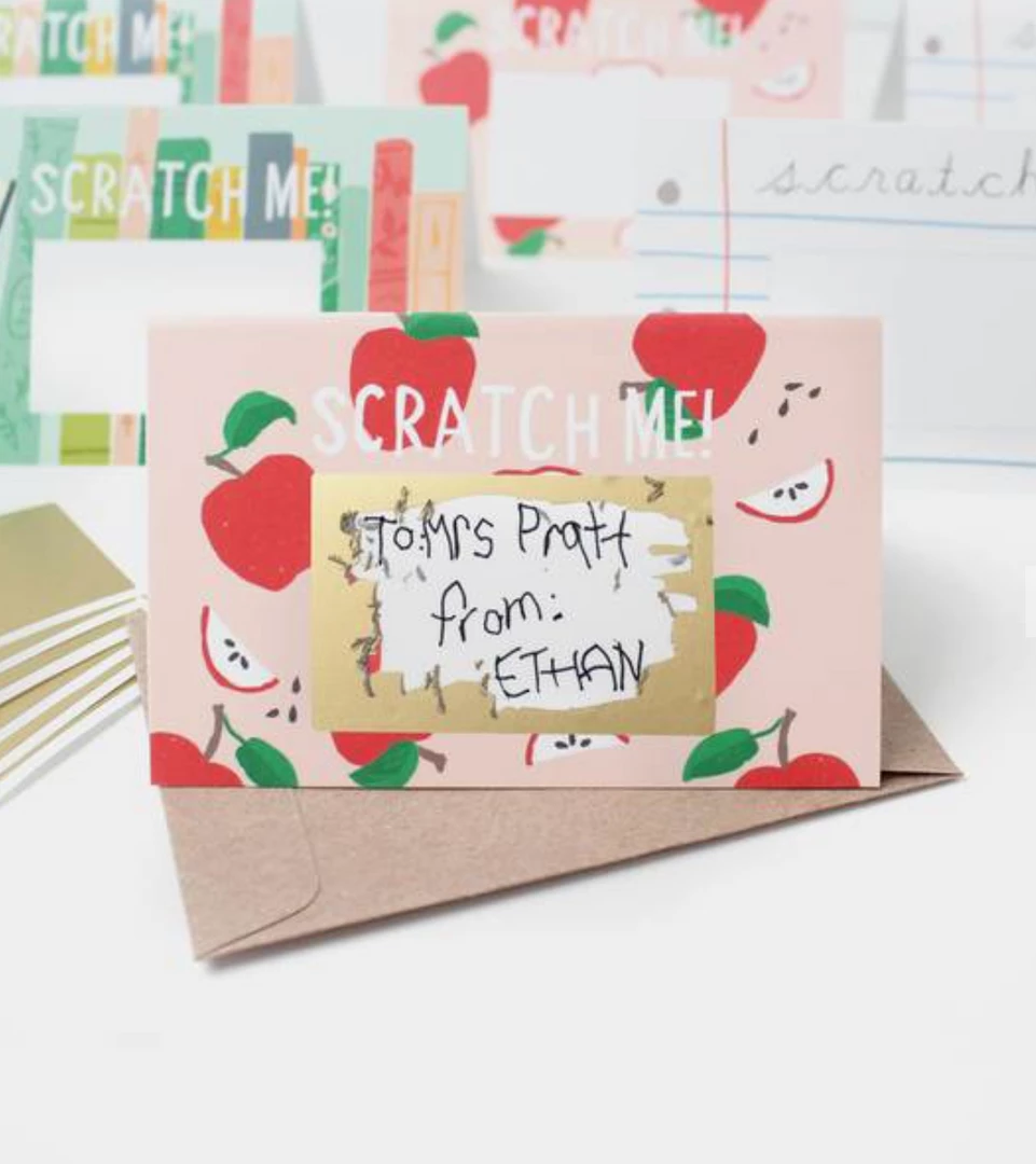 Faire New Arrivals! Scratch-off Mini Notes Set - Teacher 4 Faire New Arrivals! Scratch-off Mini Notes Set - Teacher