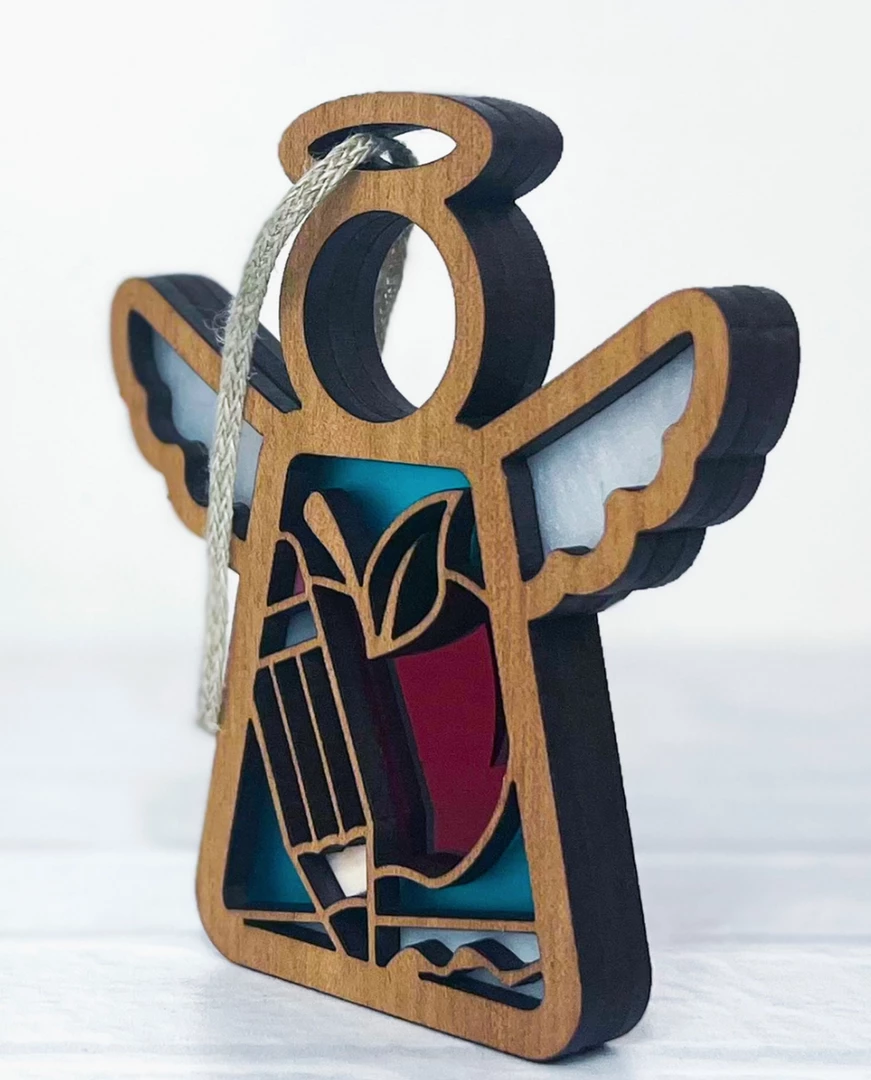 Faire Teacher Angel Suncatcher Ornament, End Of Year School Gifts Angel Gifts 4 Faire Teacher Angel Suncatcher Ornament, End Of Year School Gifts Angel Gifts